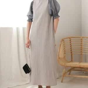 2way mellow sheer sleeve onepiece