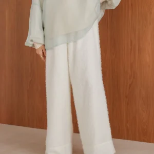 shaggy straight pants