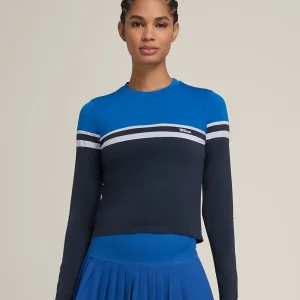 ブルックリン ロングスリーブ Tシャツ - クラシックネイビー