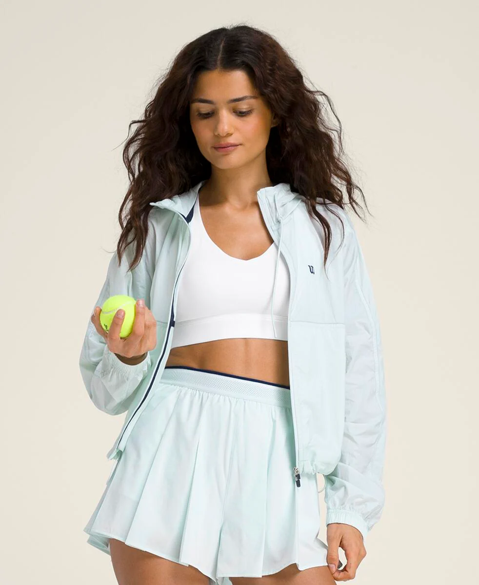 バンテージ オンコート ジャケット - アイスブルー