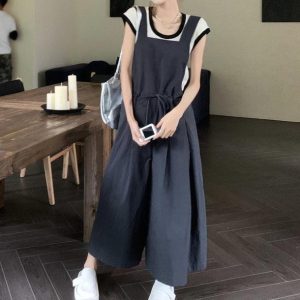 タックワイドオーバーオール 6068