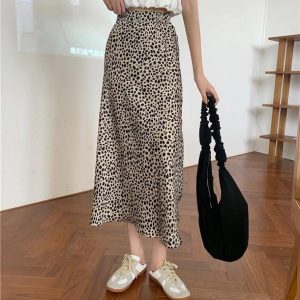 レオパードロングスカート 3690